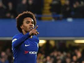 Willian ama Londres. AFP