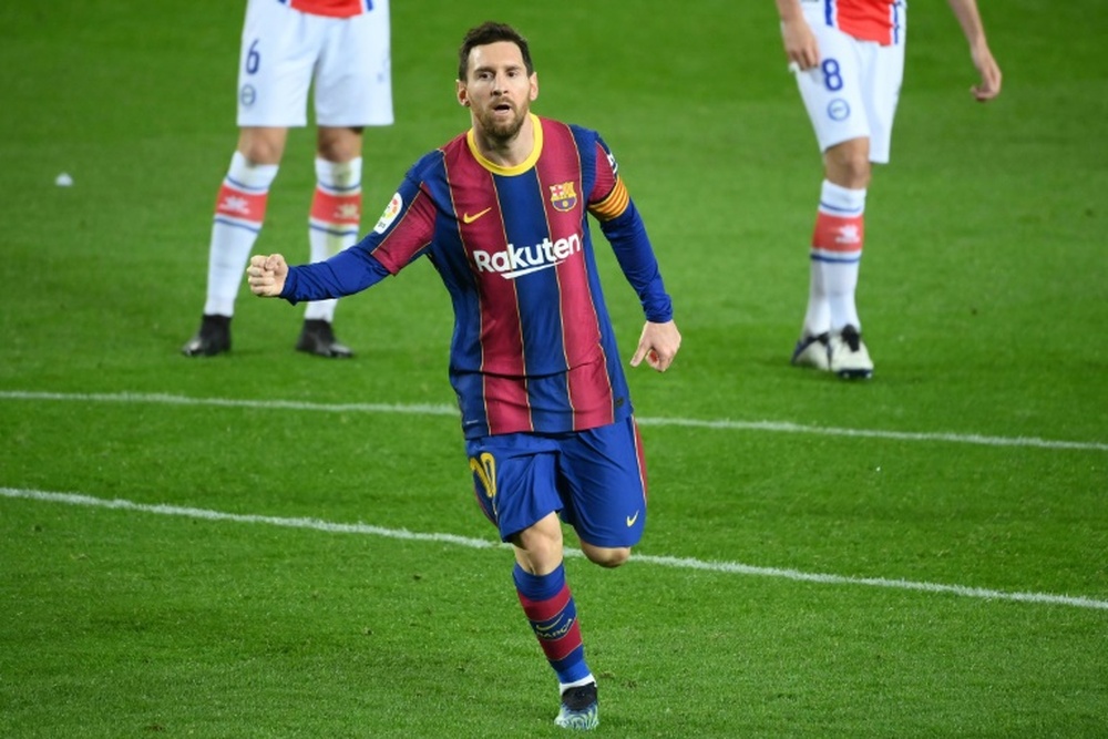 Camacho se refirió al futuro de Leo Messi. AFP
