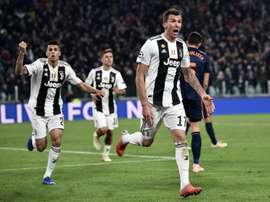Mandzukic es clave en la Juventus. AFP