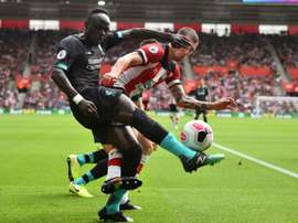 Mane got a goal and an assist in Liverpool's win at Southampton. AFP