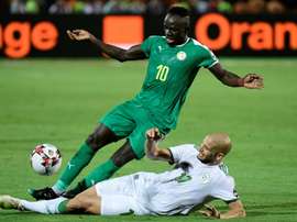 Mané guía a Senegal a la Copa África. AFP