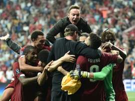 Adrián 1er couronne Liverpool roi d'Europe. AFP