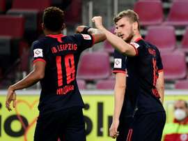 Leipzig gagne à Cologne et retrouve le podium. AFP
