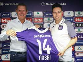 En el Anderlecht habrían tomado la opción de despedir a Nasri, del que no tienen noticias. AFP