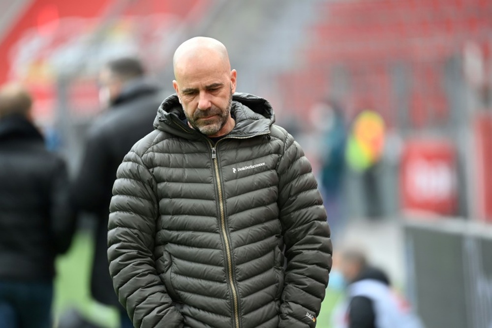 Bosz não é mais o técnico do Bayer. AFP