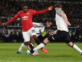 Manchester United compléte le tableau des quarts. AFP