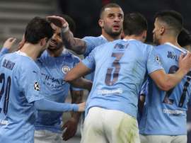 Manchester City chegou a 27 jogos de invencibilidade. AFP/Arquivo