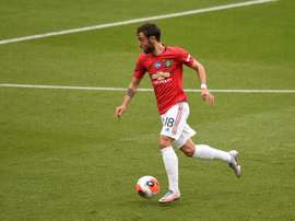 Bruno Fernandes adulé à Manchester. EFE