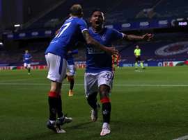 Rangers got themselves a 5-2 victory over Antwerp in the second leg. AFP