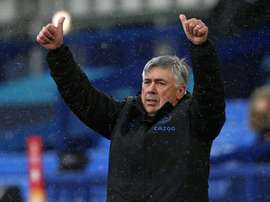 Ancelotti se ve en el Everton más allá de 2024. AFP