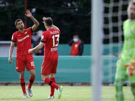 Bayer Leverkusen booked their place in the DFB Pokal final. AFP