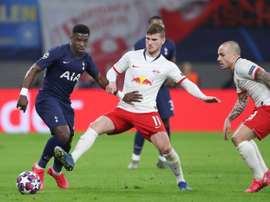 Timo Werner podría provocar una pequeña hecatombe en el Liverpool. AFP/Archivo