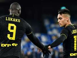 El agente de Lautaro afirma que no hay nada cierto en los rumores que le colocan en el Barça. AFP
