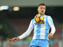 Zidane anda detrás de Milinkovic-Savic. AFP