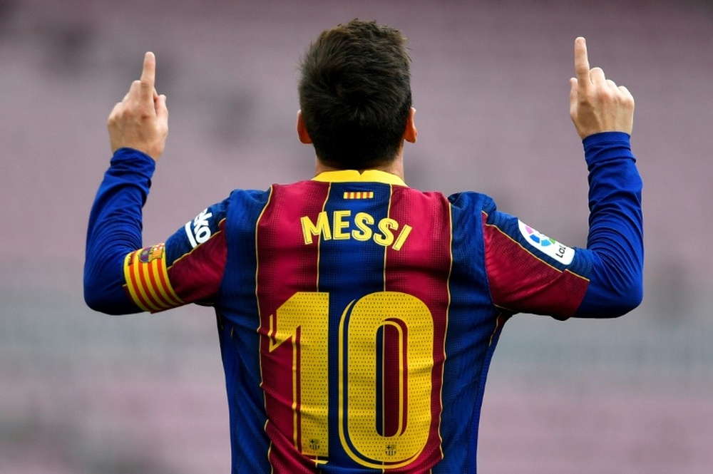 Messi dá 'sim' ao Barça. AFP