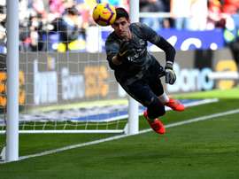 Thibaut Courtois claimed top spot. AFP