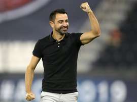 El primer gran escenario del 'otro' Xavi. AFP