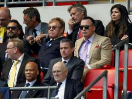 Elton John aseguró que el Watford le salvó la vida. AFP