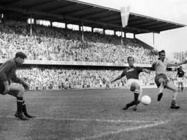 El mítico Lev Yashin fue homenajeado en Rusia. AFP