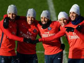 Lucas Moura habló del futuro de Neymar. AFP