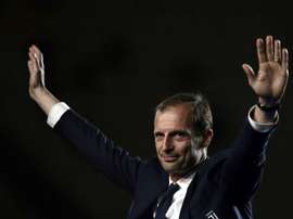 Allegri no tiene previsto tomarse un año sabático. AFP/Archivo
