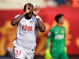 A Anthony Modeste no le dejan rescindir con su equipo chino. AFP