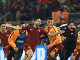 Manolas spoke about his previous experience with Barcelona. AFP