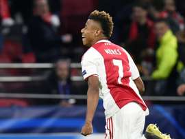 Sin De Ligt ni De Jong, el Ajax tiene un nuevo líder. AFP