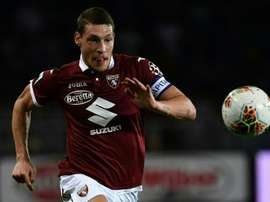 El Torino y la Sampdoria empataron a dos. AFP