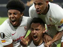 El Sevilla se medirá en semifinales al Manchester United. AFP