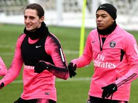 Buffon dedicó unas bonitas palabras a Rabiot. AFP