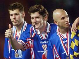 Davor Suker fue estrella del Sevilla antes de irse al Real Madrid. AFP