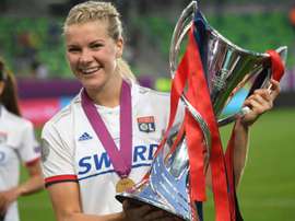 Ada Hegerberg décroche un contrat de longue durée avec Nike. AFP