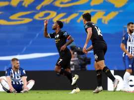 Sterling et Manchester City régalent. EFE/EPA/Cath Ivill