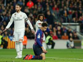 Coutinho parece destinado a ser moneda de cambio para el Barça. AFP/Archivo