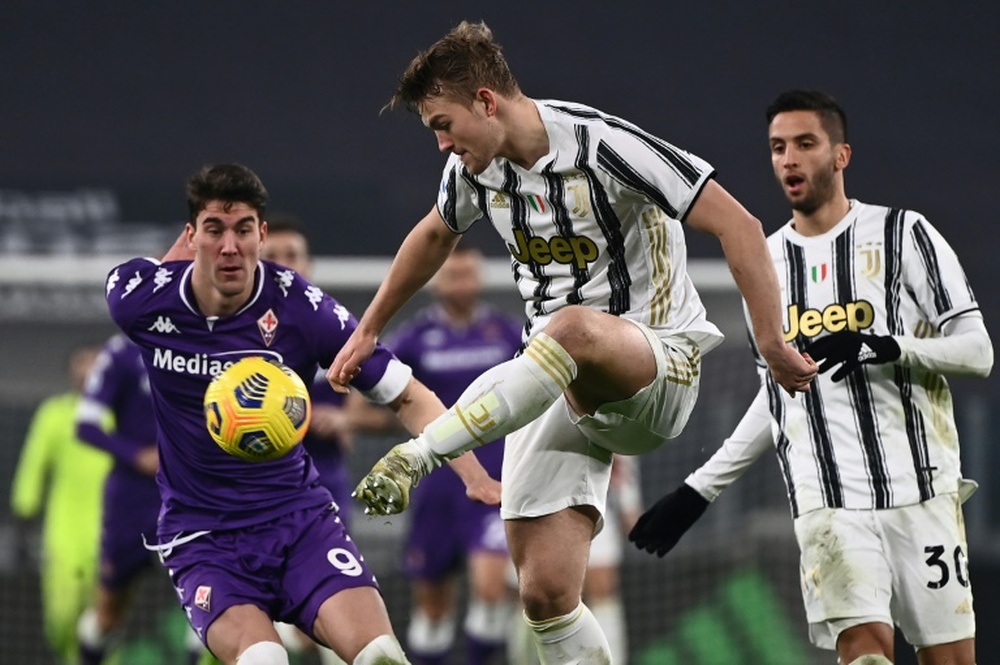 Vlahovic, una bestia de la Fiorentina. AFP