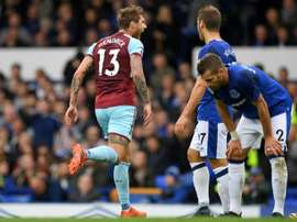 Hendrick will remain at Turf Moor for another year. AFP