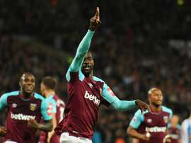El West Ham tasa a Obiang. AFP