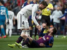 El 'Clásico' arranca antes de tiempo. AFP