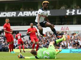 Ante las lesiones de Sissoko y Wanyama, Pochettino estudia recuperar al joven. AFP