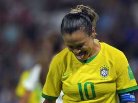 Florentino pregunta por Marta para su Real Madrid Femenino. AFP