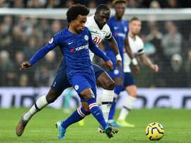 La expulsión de Son remató al Tottenham. AFP