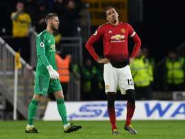 El United se dispara en el pie. AFP
