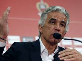 El presidente del Niza se cansó. AFP