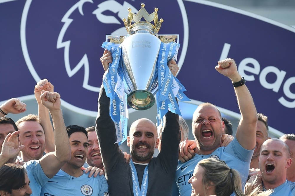 Premier League, suspensa pelo menos até 30 de abril. AFP