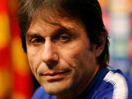 Conte apostará por la figura del doble nueve. AFP