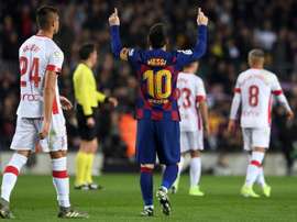 Messi is top of the chart. AFP