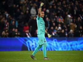 Keylor Navas est prêt à reprendre le football. AFP