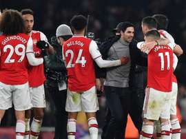Arteta cogió las riendas del Arsenal tras la destitución de Emery. EFE