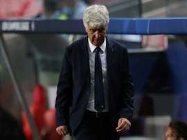 L'entraîneur de l'Atalanta s'imaginait déjà en 1/2. AFP